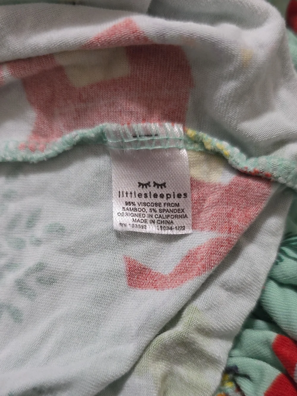 Little Sleepies Happy Campers Fitted Crib Sheet